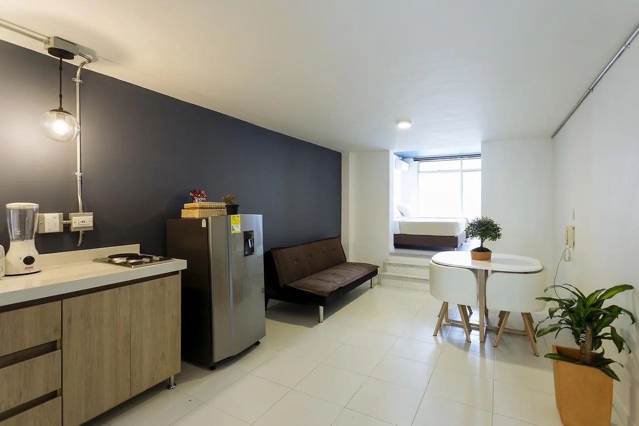 Apartamento Lleras Verde Azul 2.0 Apartment Medellin